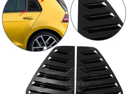 Window louvers for golf